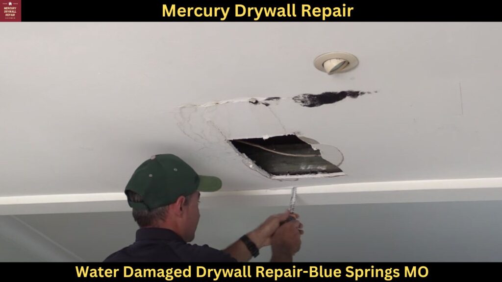 Water Damaged Drywall Repair in Blue Springs MO
